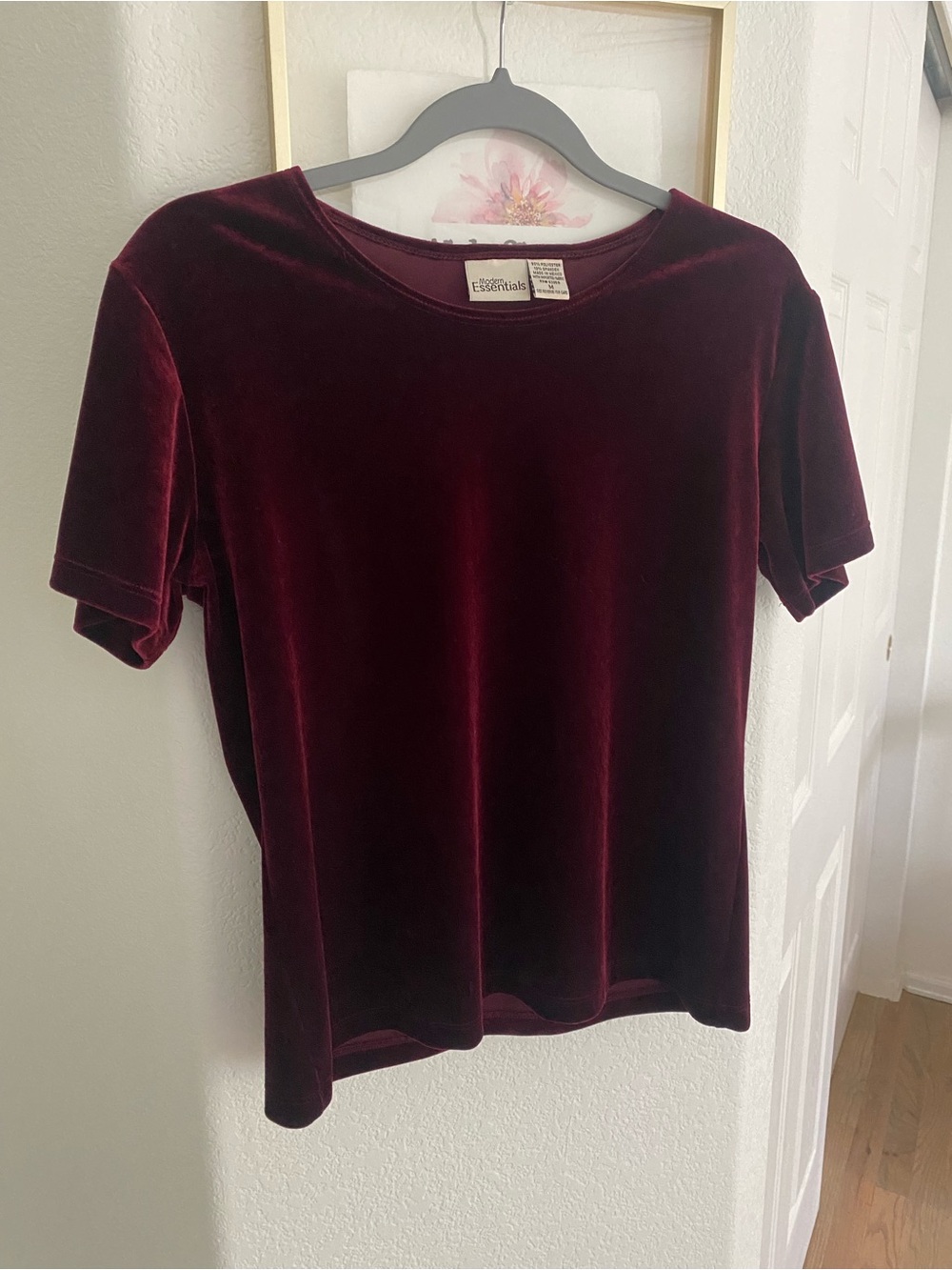 Vintage velvety tee